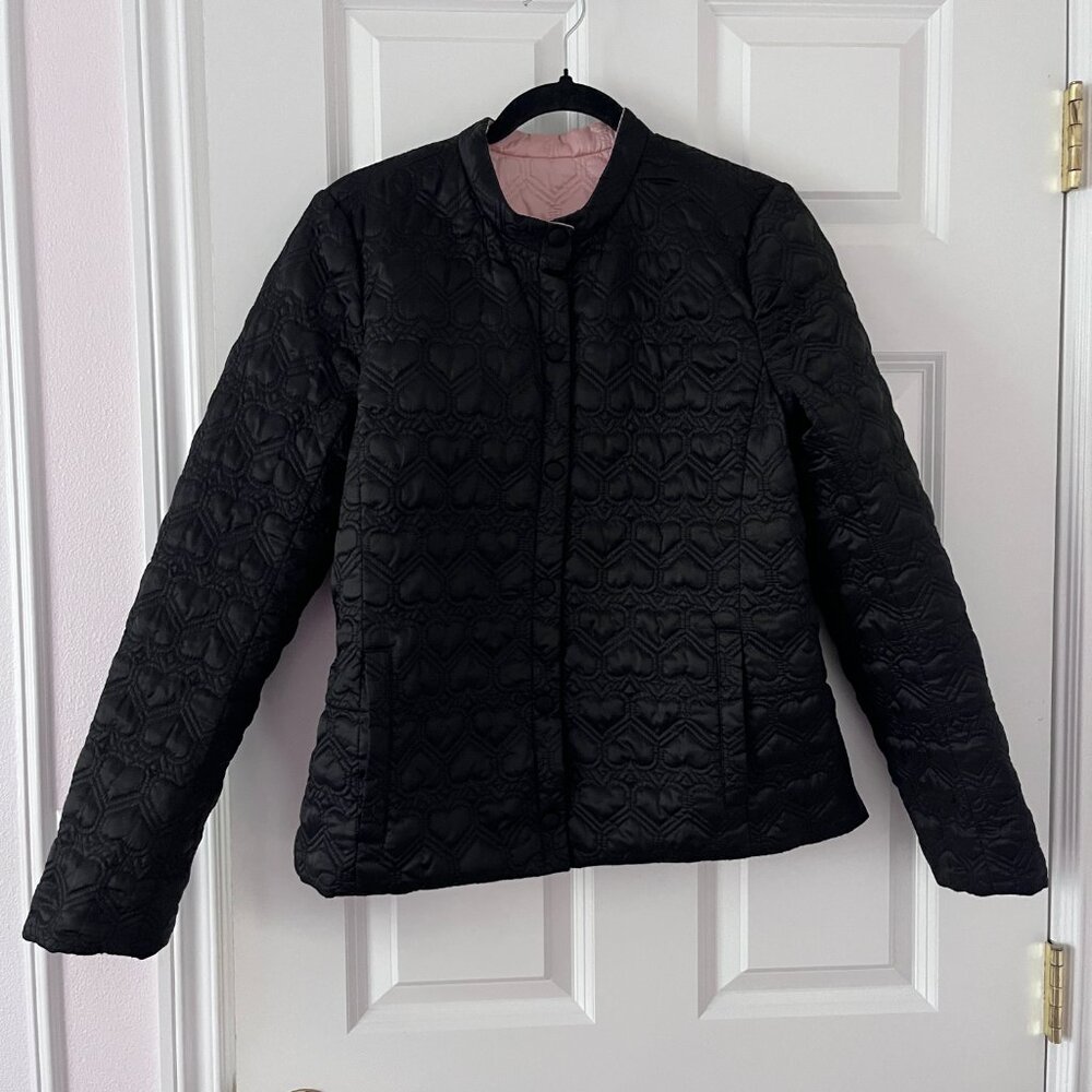 Kate Spade Reversible Heart Puffer - Picture 3 of 6